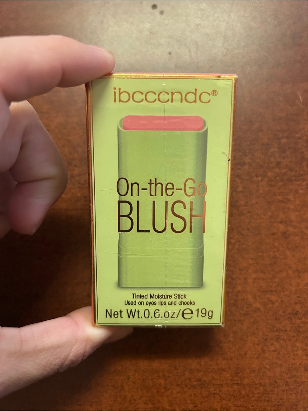 Ibccndc On-the-Go Blush Shy Pink Multi-Use Makeup Stick NIB